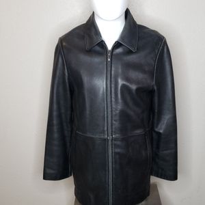 Liz Claiborne 100% genuine leather jacket